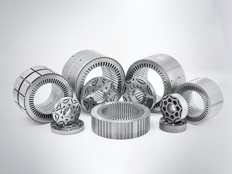 Stator motoru a jádro rotoru domácího spotřebiče