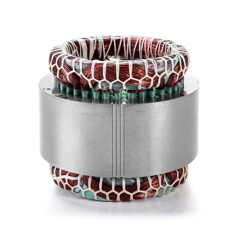 Stator motoru a jádro rotoru domácího spotřebiče