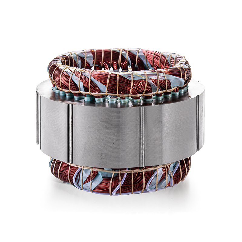 Stator motoru a jádro rotoru domácího spotřebiče