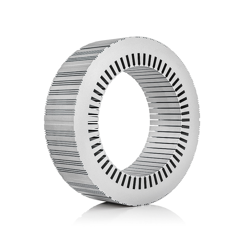 Nový stator motoru energetického pohonu a jádro rotoru