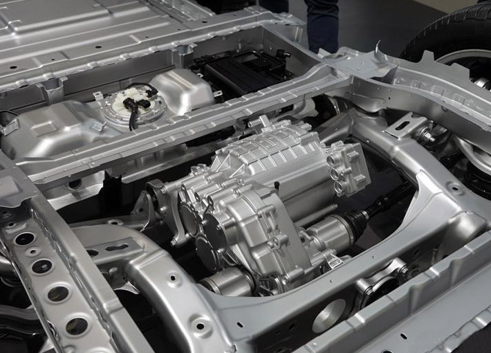 Elektrický Vozidlo Generátor Motoru Stator A Jádro Rotoru